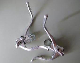 Leve freno in alluminio per bici da strada/città, stile retrò anni '80.