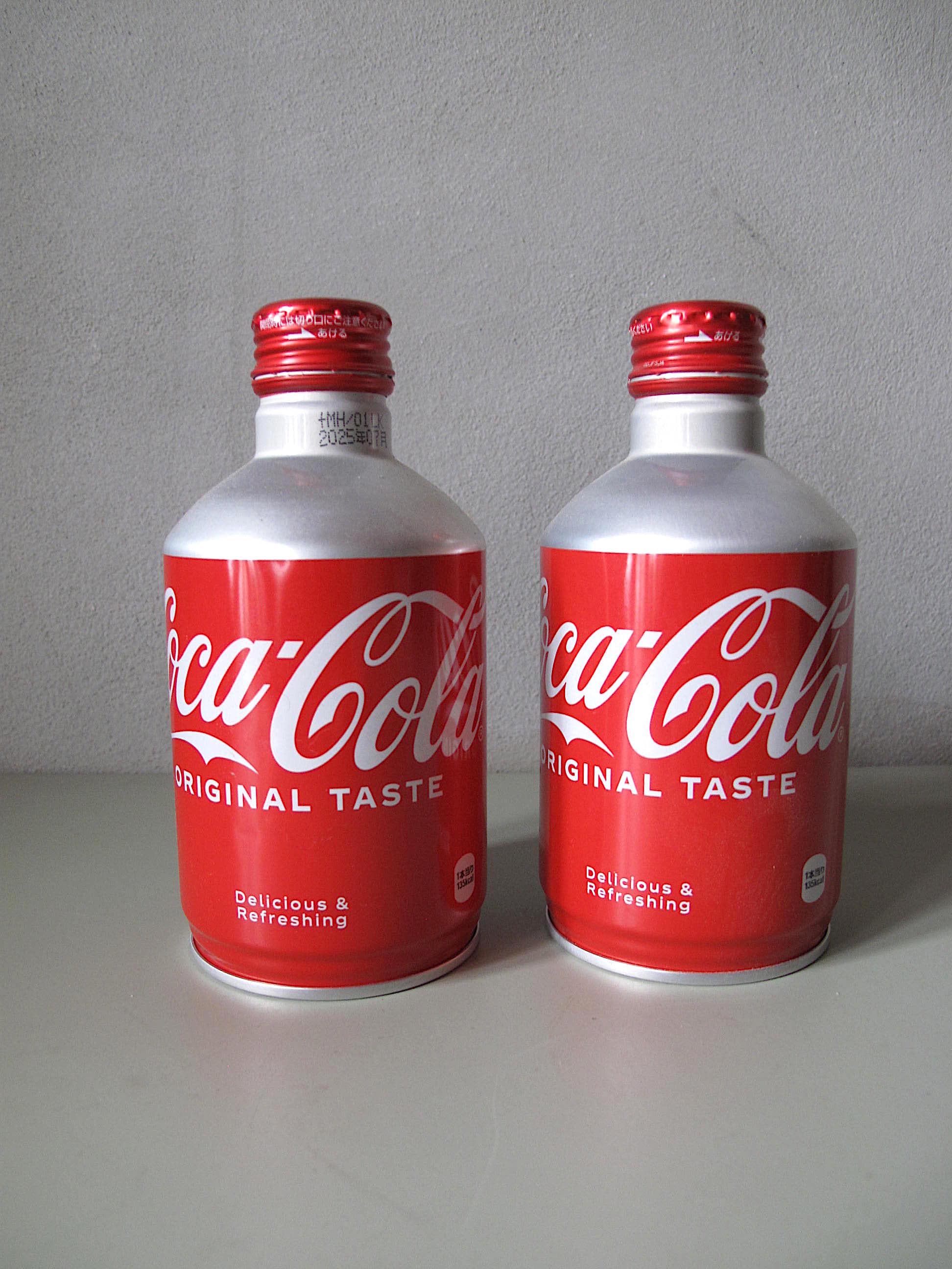 コカ・コーラ 日本製 空アルミ缶ボトル 2個セット。 - Etsy 日本