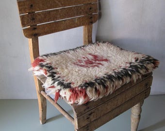 Vintage jaren 50 vissen, kamperen, open haard, jagen, kinderen, krukje.