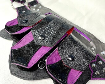 LARGE RTS OFMD Blackbeard Regal Pocket Belt - Festival belt - Leather belt pouch - Burning Man - Utility - Fanny pack - Belt bag - Pirate