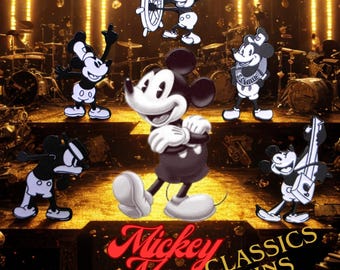 Disney Mickey Mouse Classics Enamel Pins