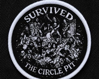 Circle Pit, Moshpit/Tapas termoadhesivas/Parche