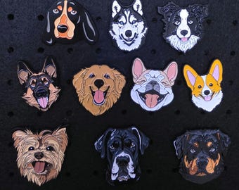 Pins Dogs Enamel
