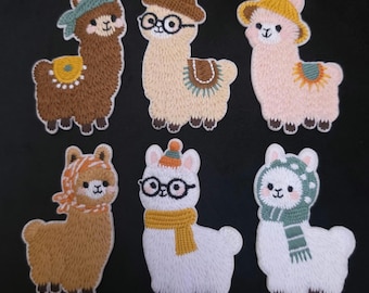 Alpaca / Llama / Children's Patch / Applique