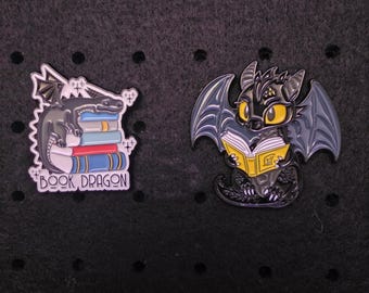 Insignia de esmalte de dragón Pin