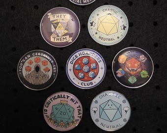 Dungeons & Dragons Pin Emaille