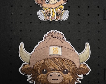 Cow / Kuh / Kinder Patch/Aufnäher