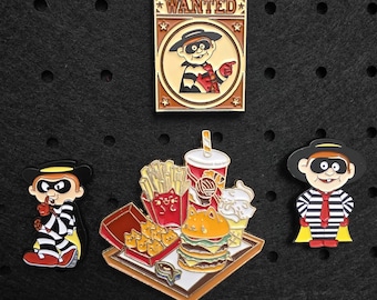 Pin de esmalte Hamburglar