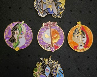 Disney 2 Faces Enamel Pin