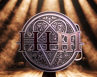 HIM - Klamra do paska Heartagram