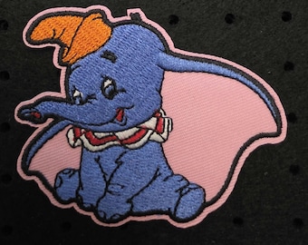 Disney Dumbo iron-on transfers/patches