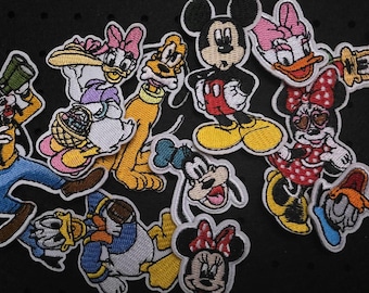 Disney Mickey and Friends iron-on transfers/patches