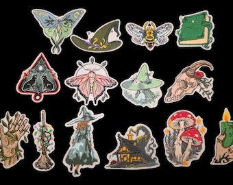 Fantasy Forest Witch Fairy Nature/ Iron-on Patch/Patch/Embroidery Patch