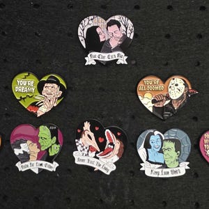 Horror Movie Killer Emaille Pin