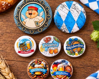 Oktoberfest/Wies'n Pins & Buttons