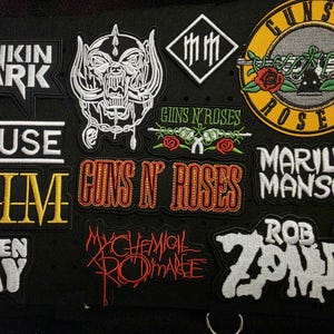 Rock/Metal/Goth Patches