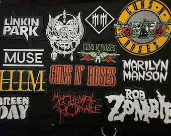 Rock/Metal/Goth Patches