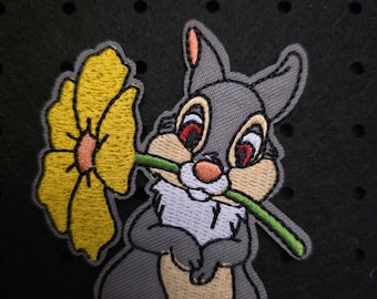 Disney Bambi Klopfer Bügelbilder/Patches