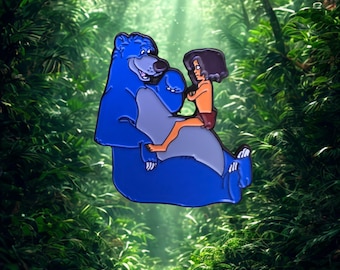 Disney Jungle Book Baloo & Mowgli Enamel Pin