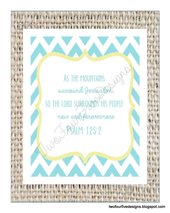Items similar to Printable, Scripture Printable, Wall Art, Nursery Art ...