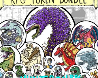 250+ VTT Fantasy Tokens by MuntronRPG