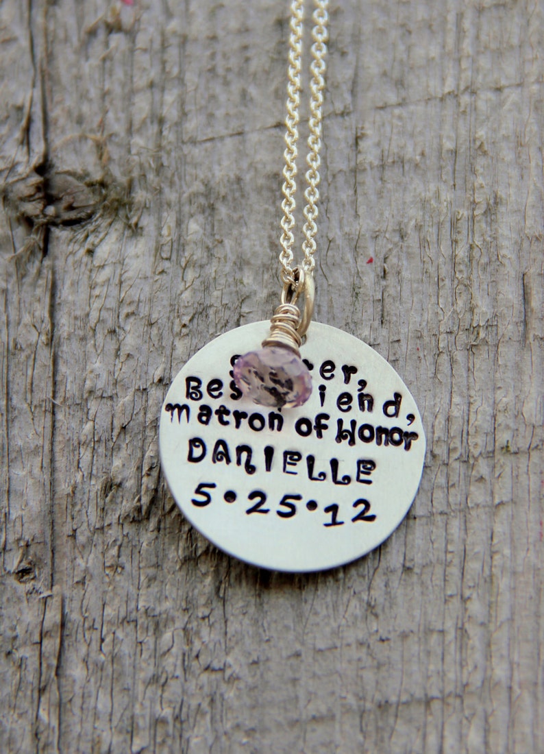 Maid Of Honor Gift Bridesmaid Gift Rehearsal Dinner Gift Etsy