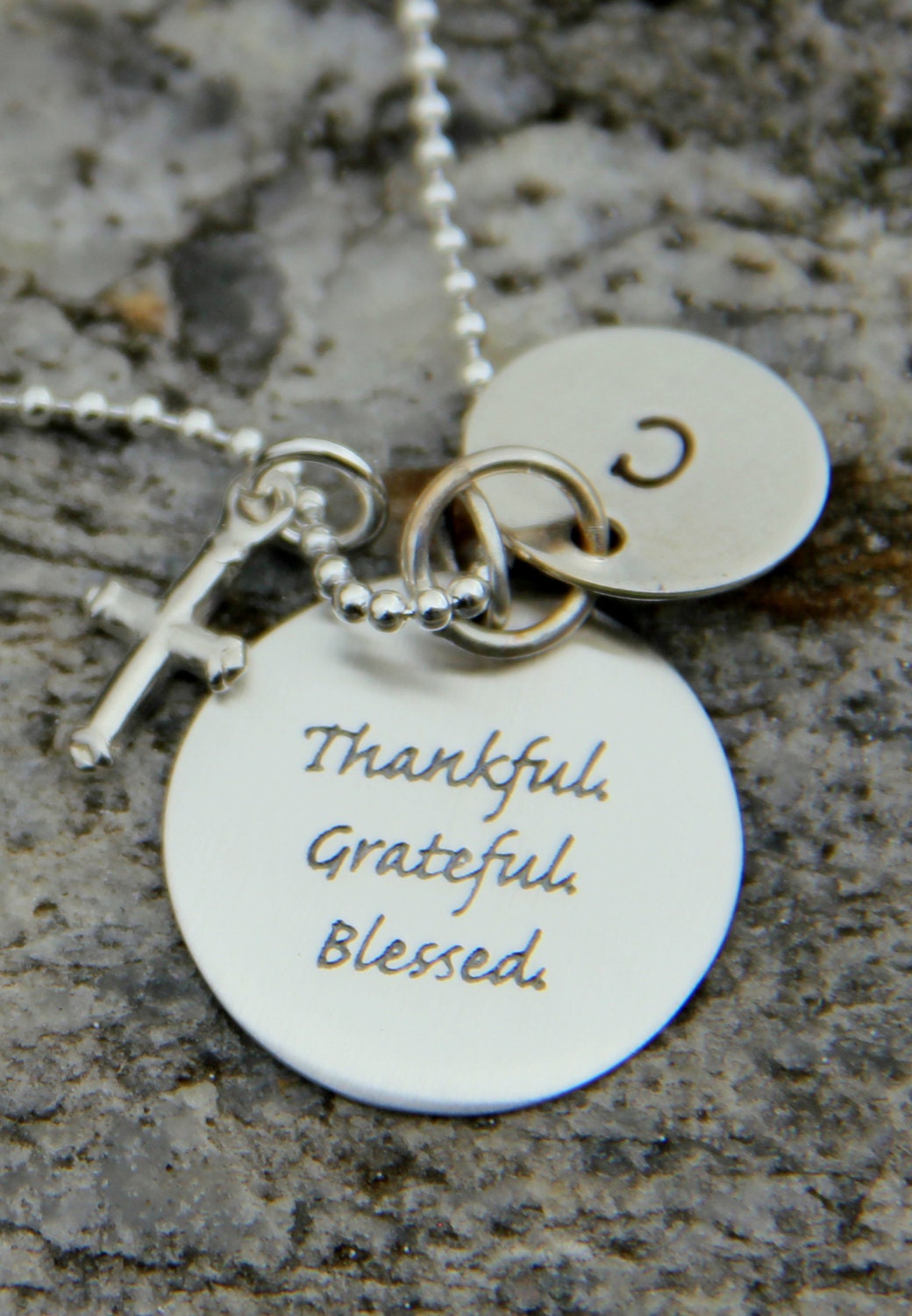 Religious Necklace Confirmation Gift Religion Blessed Etsy