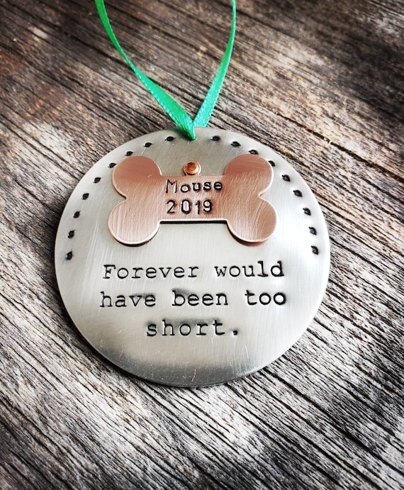 Dog Memorial Christmas Ornament Pet Memorial Ornament Pet Etsy