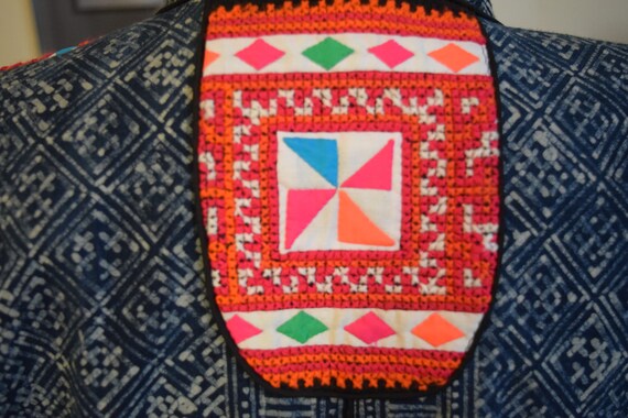 Authentic Thai Batik Embroidered Jacket - image 4