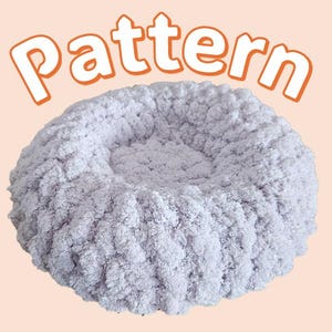 Cat Bed Crochet Pattern