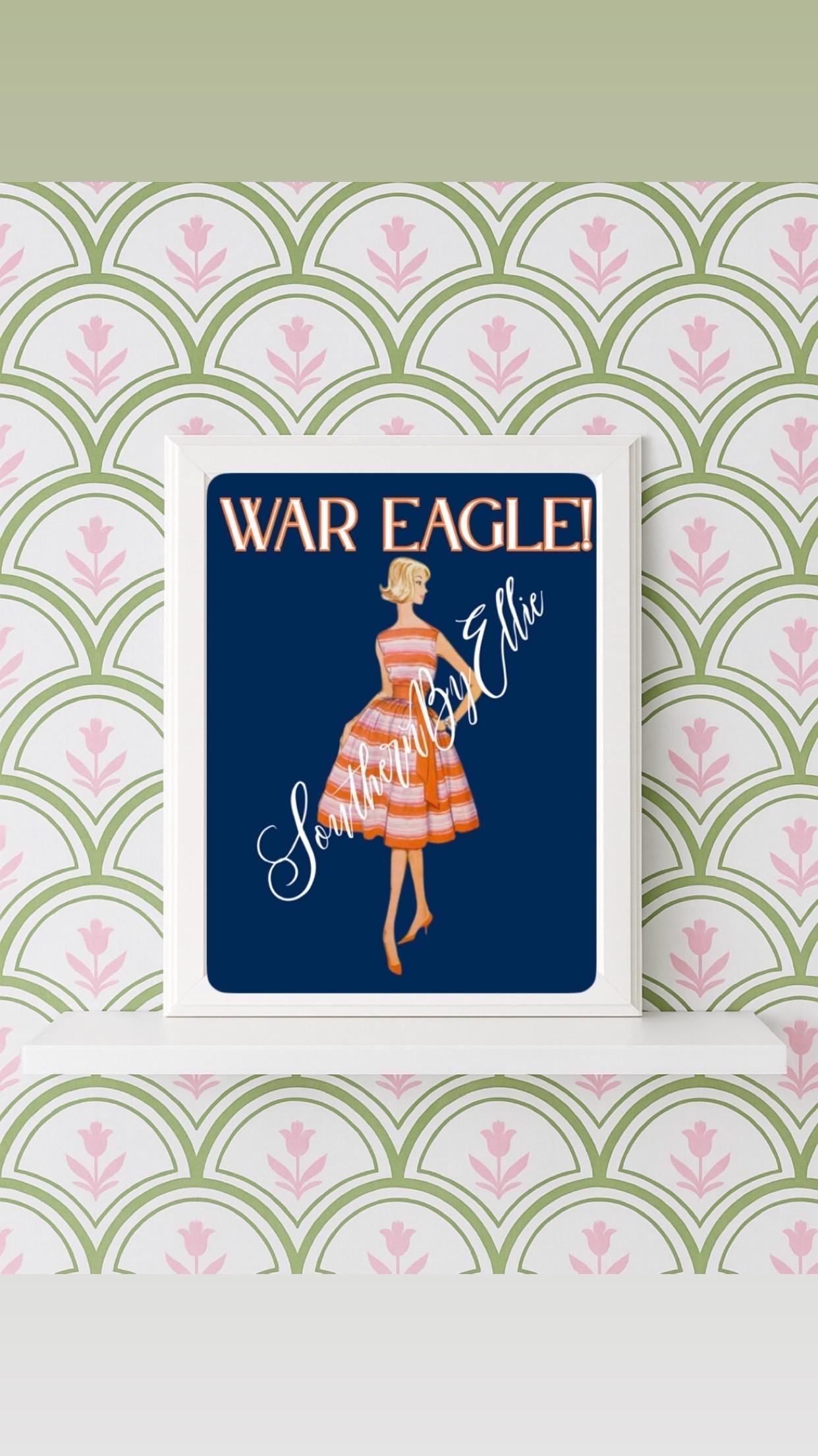 Auburn University digital print!!