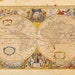Vintage World Map Print 8x10 P48 - Etsy