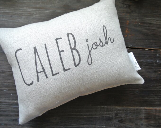 custom baby pillow with name