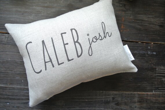 Personalized Name Pillow Personalized Baby Pillow Birth Etsy