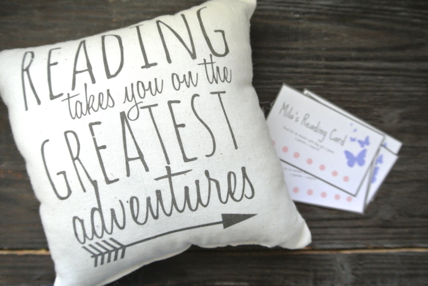 Reading Reward System Reading Pillow Reading Quote Pillow Book