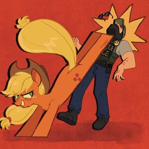 MLP Applejack ANTI-ICE Print