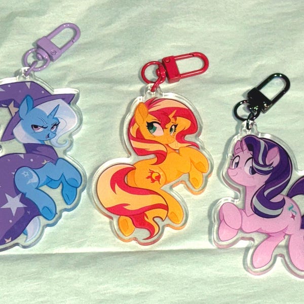Llaveros de My Little Pony: Villanos Reformados