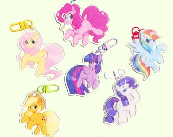 My Little Pony Keychains