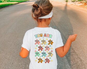 Christian Kids T-Shirt: Faith-Based Bible Verse (Toddler Sizes)