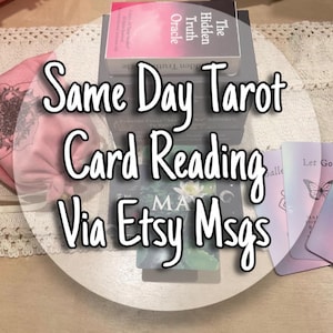 May include: A stack of The Hidden Truth Oracle cards, a pink drawstring pouch with a black mandala print, and three individual oracle cards featuring butterfly and floral illustrations with the text Let Go and Manifest, all displayed together.