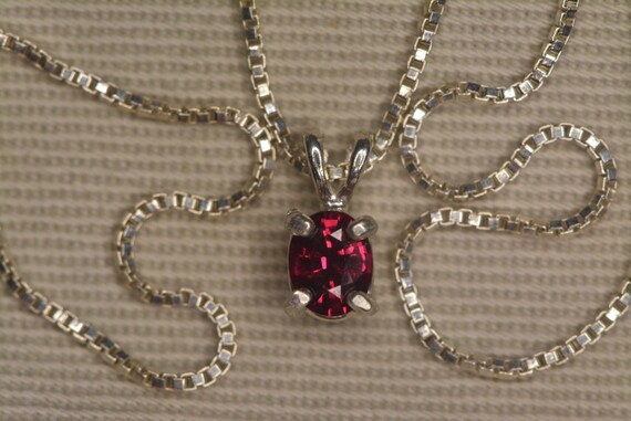 Certified on sale ruby necklace