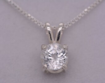 Details about White Zircon Gemstone 925 Sterling Silver Handmade Chain Pendant Jewelry Details about White Zircon Gemstone 925 Sterling Silver Handmade Chain Pendant Jewelry