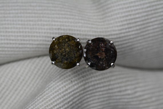 Certified Diamond Stud Earrings 2.16 Carats Sterling Silver Certified Real Genuine Natural Earth Mined April Birthstone Jewelry Gift D104