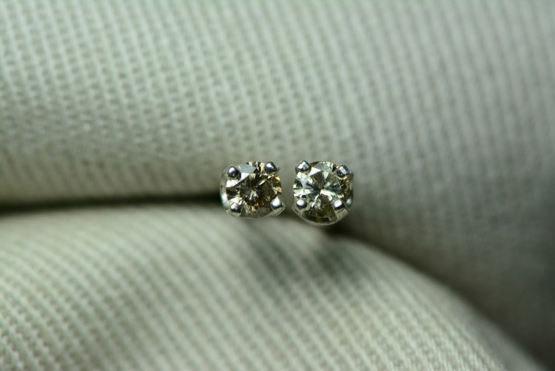 Orecchini Borchie Solitario Moissanite 7ctw D/FL 9,5mm - Argento 925 Con Certificato GRA