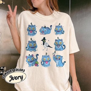 Demon Hunter Tiger shirt, Derpy the Tiger And Bird Demon Hunter Tiger Tee, Hunters Tiger fan, Kpop Saja Boys Shirt, Kpop Demon Hunters