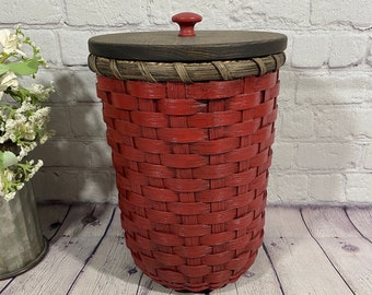Waste Basket / Storage Basket / Handwoven Basket