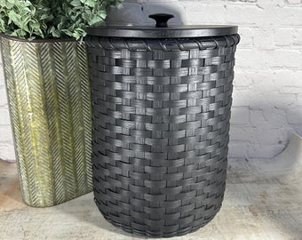 Round Storage Basket/Blanket Basket/Throw Basket