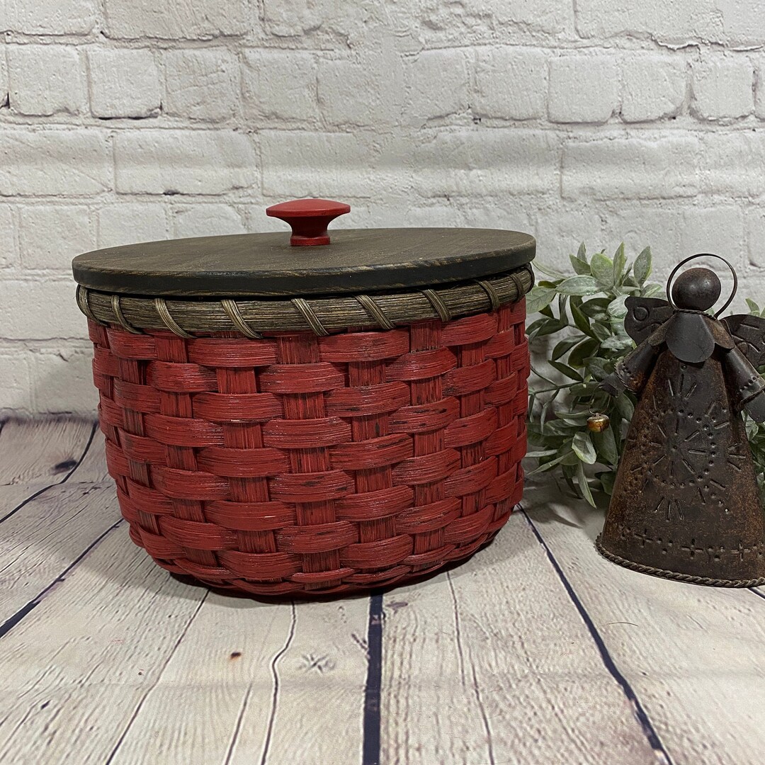 Storage Basketpaper Plate Basketround Baskethandwoven Basket
