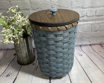 Waste Basket / Storage Basket / Handwoven Basket