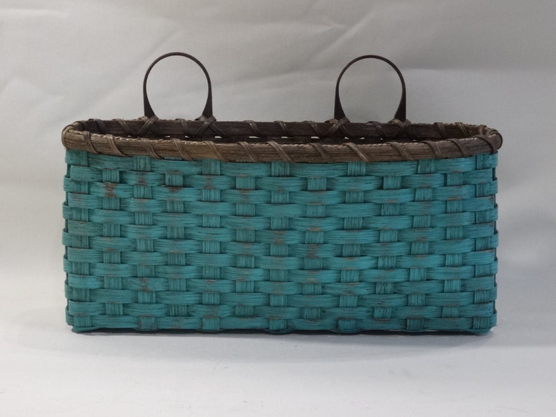 Large Wall Basket Decor Handwoven Primitive Style